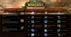 wow mists of pandaria talent calculator