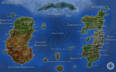 Mappa del mondo di Warcraft