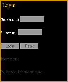Modulo login