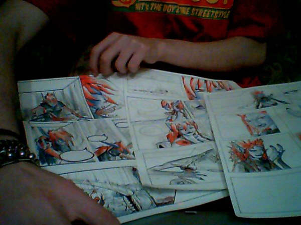 wow, Leyla, fumetto
