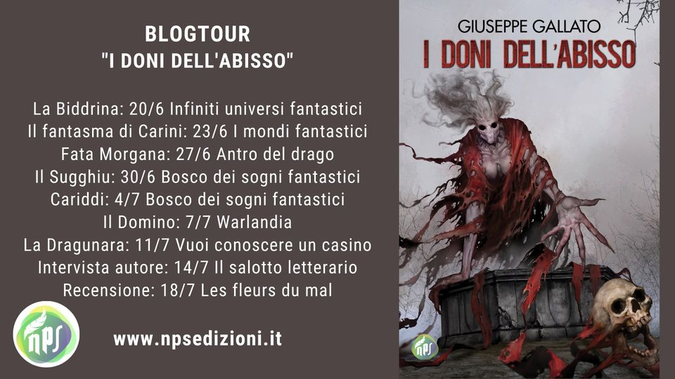 I doni dell'abisso di Giuseppe Gallato BLOGTOUR