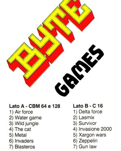 COMMODORE RETROGAMES CASSETTE