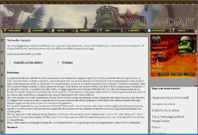 Warlandia nel 2008...myWarlandia